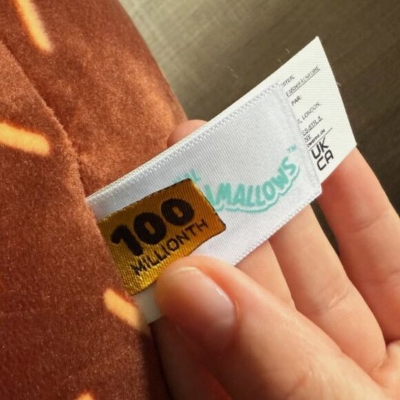 NWT Squishmallows 18” Hans with Golden Details - 100 millionth Celebration RARE! - Picture 8 of 16